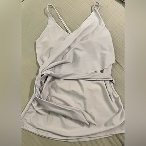 Nani Swimwear Orchid Wrap Tie Tankini M